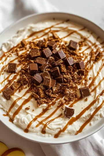 Cheesecake Twix Dip