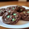 Chocolate Mint Chip Cookies