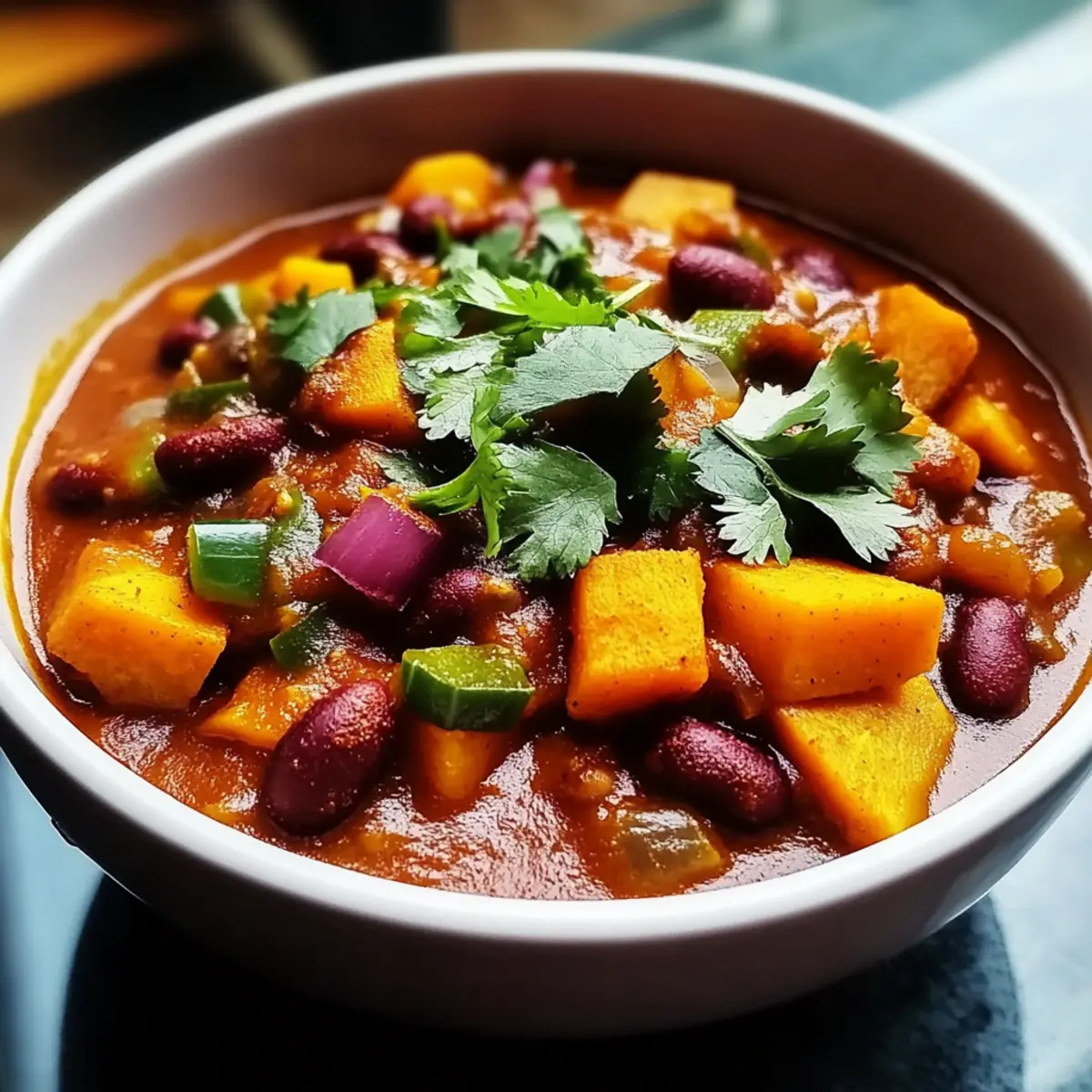 Savor This Cozy Vegetarian Pumpkin Chili Recipe Tonight 2 a2bccb86 280c 467f a7ec