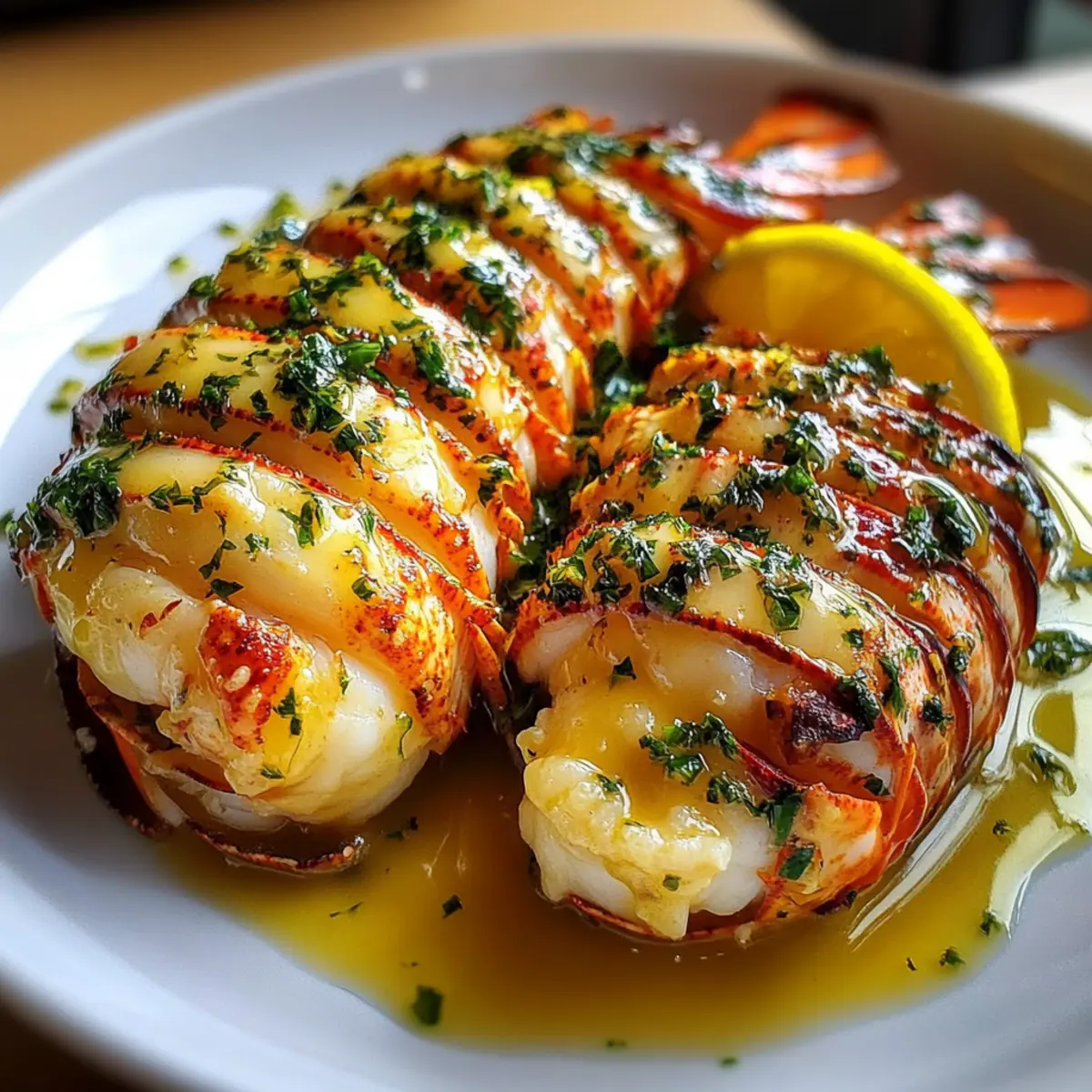 Butter Poached Lobster Tail