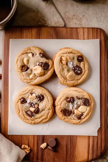 Chocolate Chip Walnut Cookies