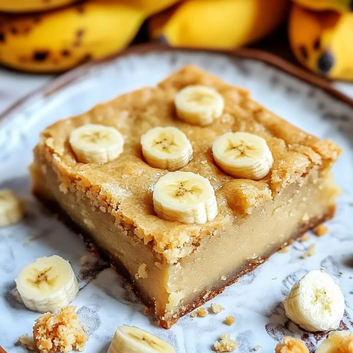 Banana Blondies Bread Recipe
