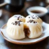 Coffee & Almond Milk Steamed Buns