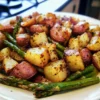 Roasted Red Potatoes and Asparagus