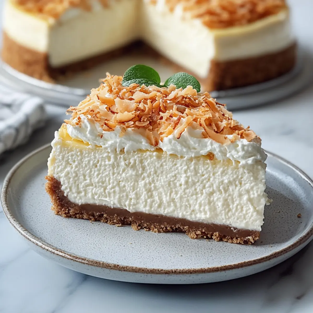 Delish Coconut Cheesecake: A Slice of Tropical Joy 4 cb6a82dc 5e65 4d43 9cc3