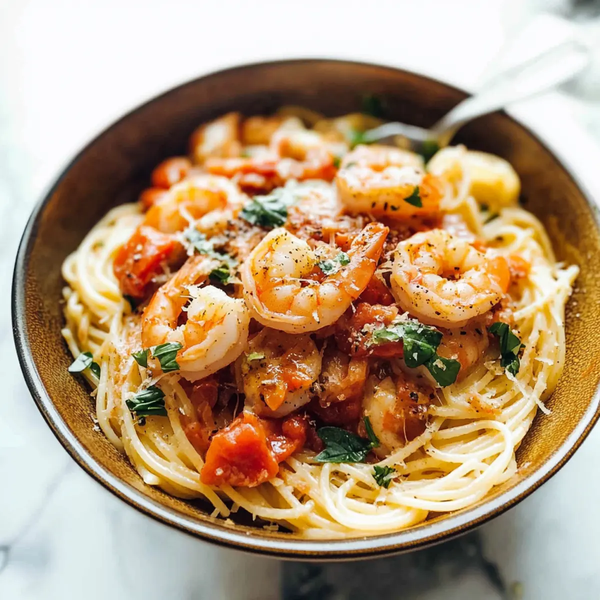 Capellini Pomodoro with Shrimp: Quick & Delicious Dinner 5 Capellini Pomodoro with Shrimp