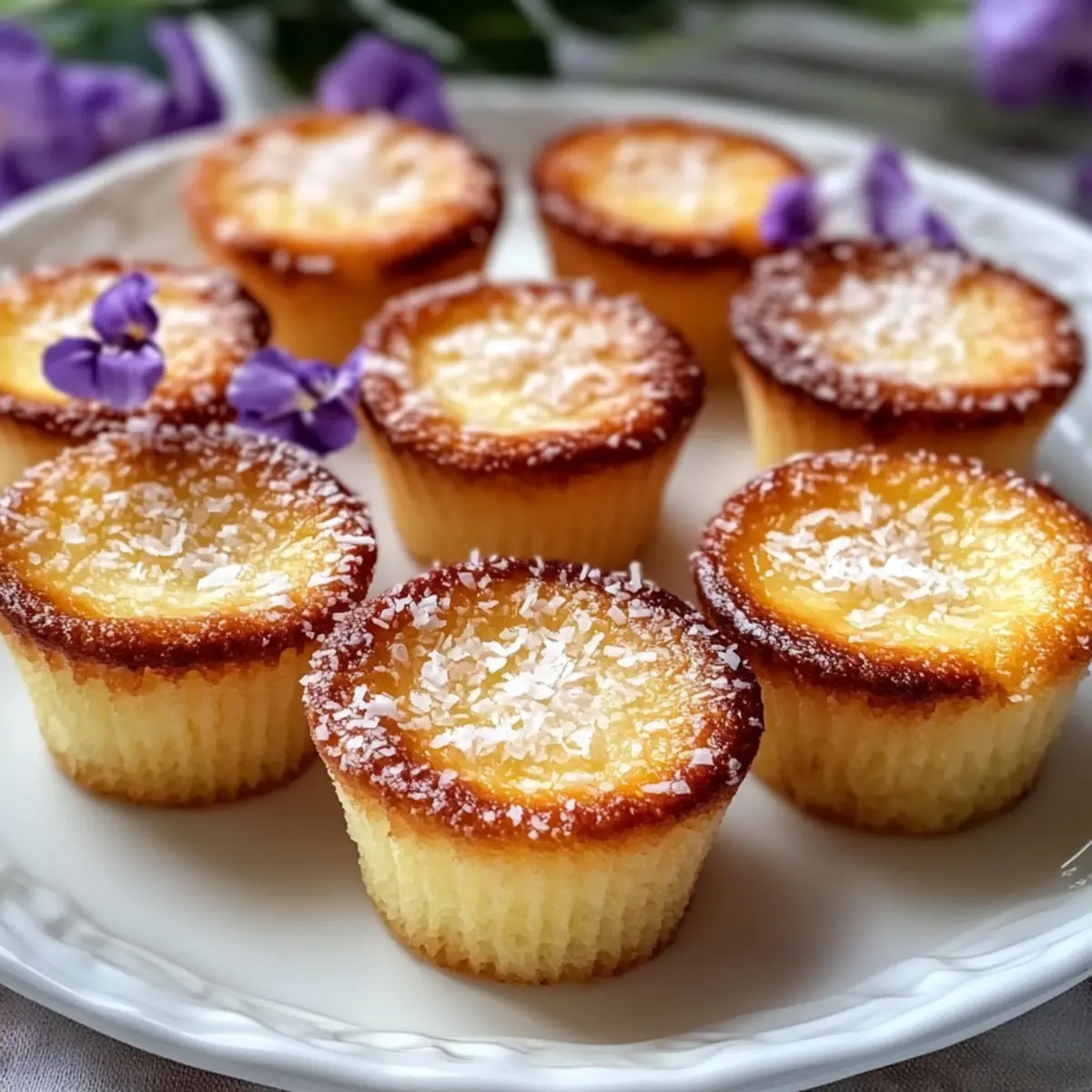 Chewy Butter Mochi Muffins