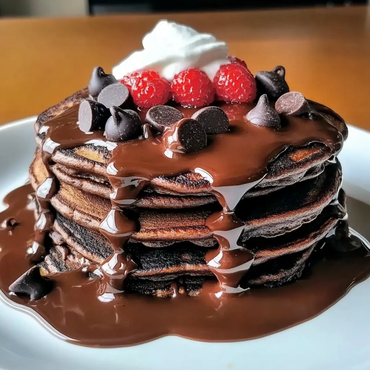 Decadent Brownie Batter Pancakes Recipe for Sweet Mornings 4 f07988a3 b070 4d92 bc15
