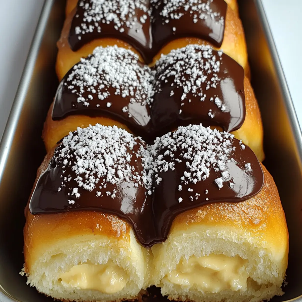 Savor Boston Cream Pie Hawaiian Rolls: The Ultimate No-Bake Treat 5 Boston Cream Pie Hawaiian