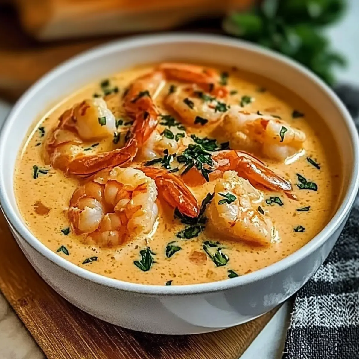 Crab and Shrimp Seafood Bisque