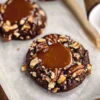 Turtle Cookies With Homemade Caramel