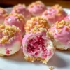 Strawberry Crunch Cheesecake Bites