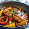 Savory Brown Stew Salmon