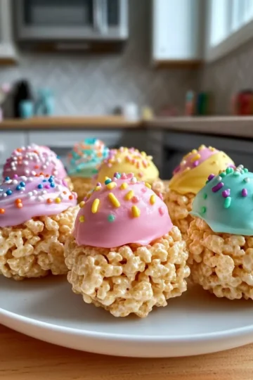 Easter Egg Rice Krispies Treats