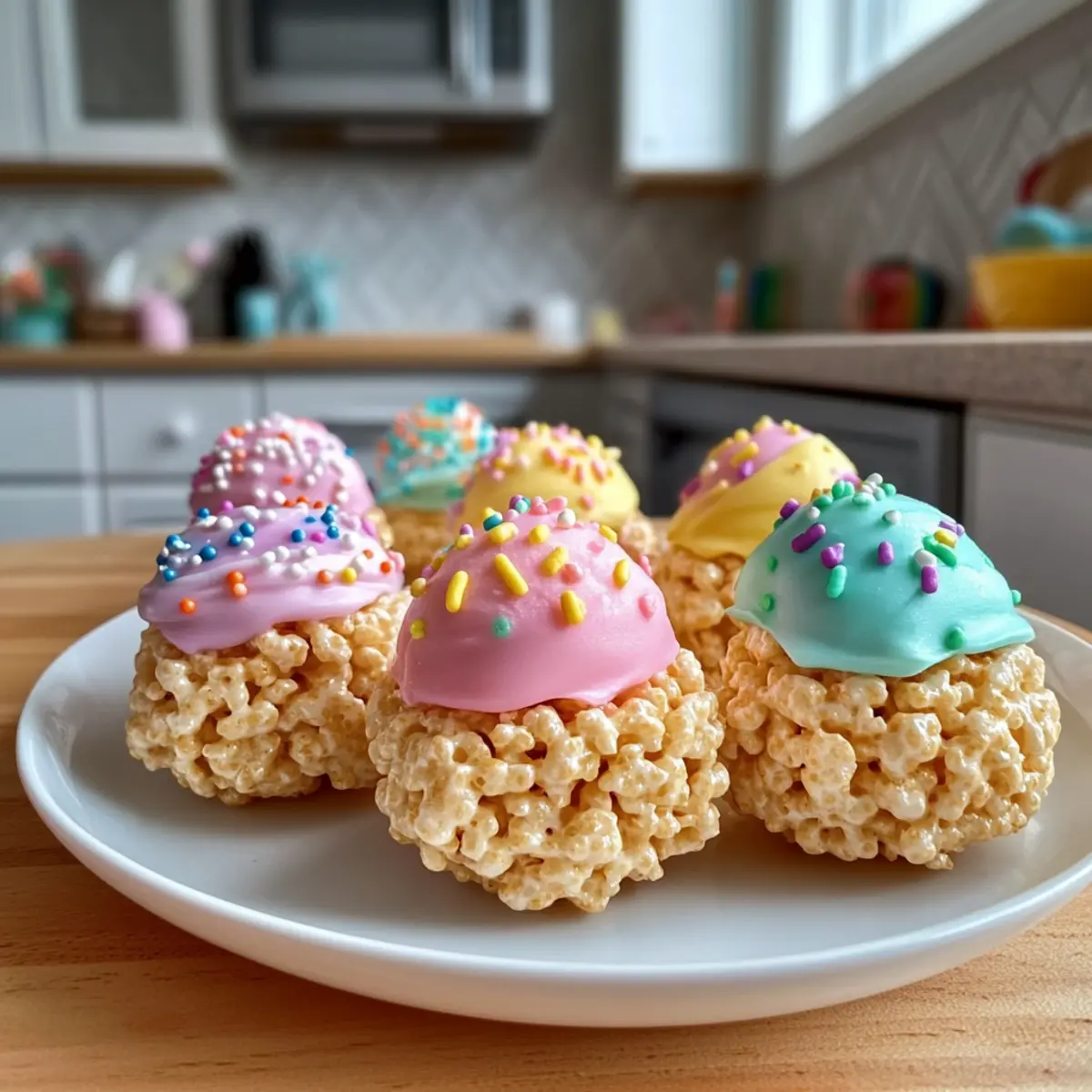 Easter Egg Rice Krispies Treats