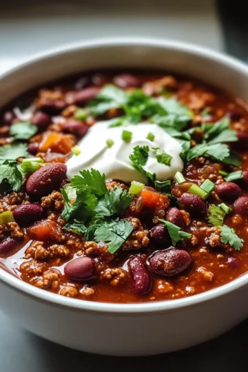 Crockpot Beef Chili Flavor