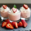 No Gelatin Strawberry Mousse