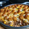 Cowboy Beef Tater Tot Casserole