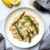 Instant Pot Lemon Asparagus Risotto
