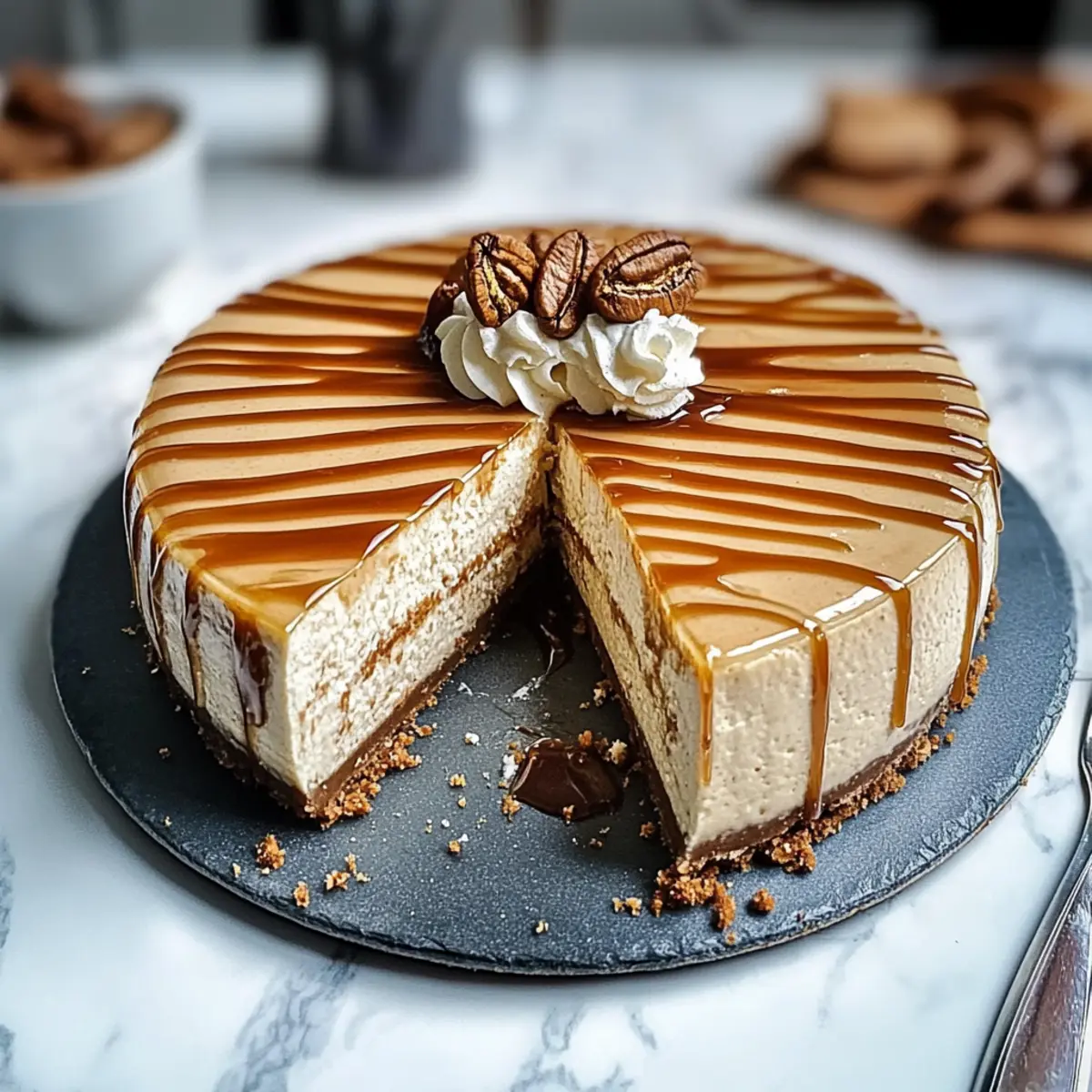 Caramel Macchiato Cheesecake
