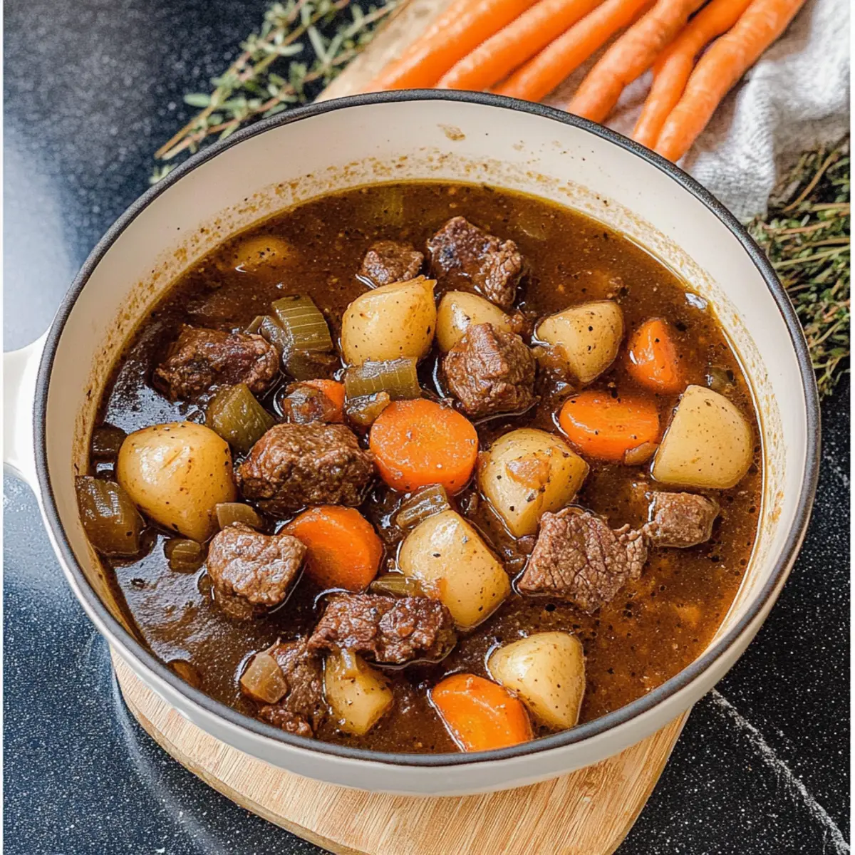 Guinness Irish Stew with Braised Beef