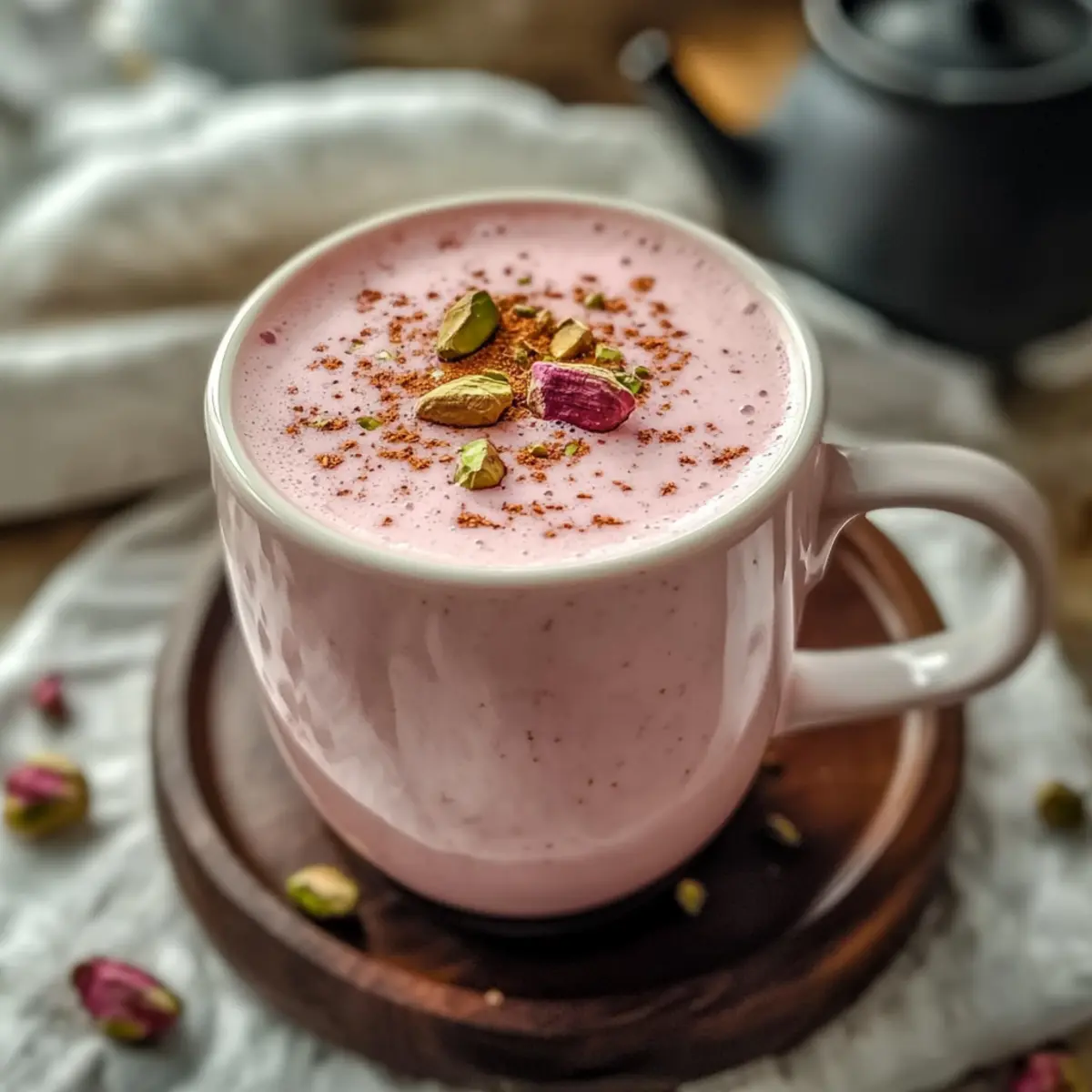 Homemade Kashmiri Pink Chai
