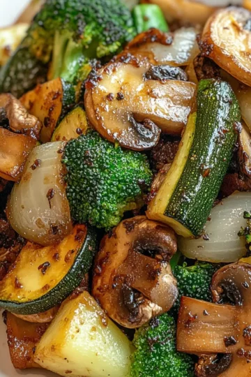 Hibachi Mixed Vegetables