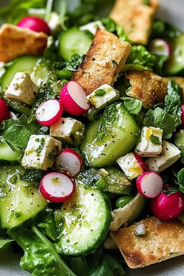 Refreshing Spring Green Fattoush