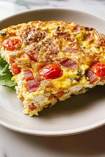 Easy Oven Baked Frittata Recipe