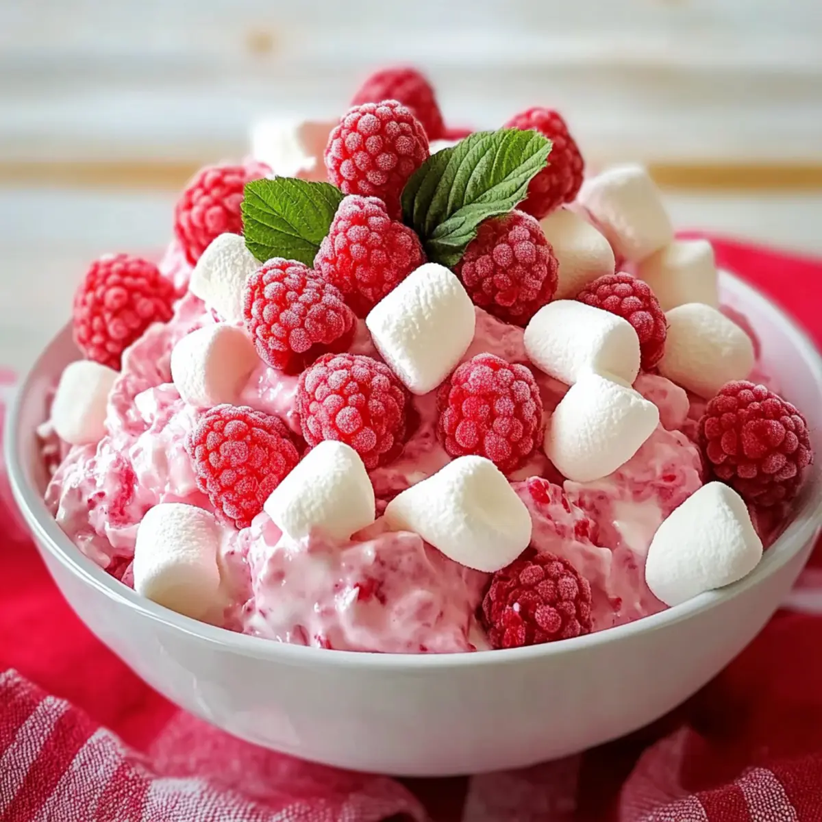 Delightful Raspberry Marshmallow Fluff Salad for Easy Summer Bliss 3 f010ec0b 4a19 4070 922e ffeabeda1400 3 ynu1ln