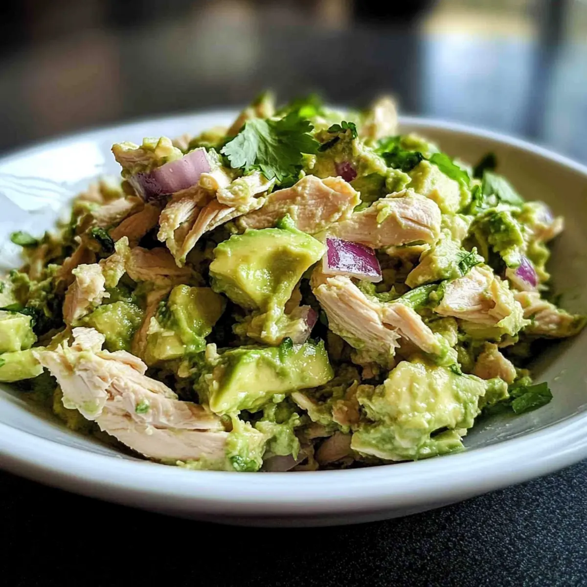 Amazing 32g Protein Avocado Chicken Salad You’ll Love 4 f11f42a0 3797 4cdf acf3 c7043df67e76 4 fohbyd