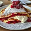 Red Velvet Crepes with Mascarpone
