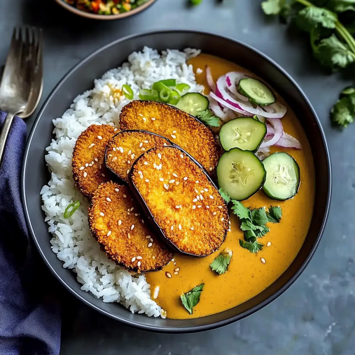 Crispy Vegan Katsu Curry