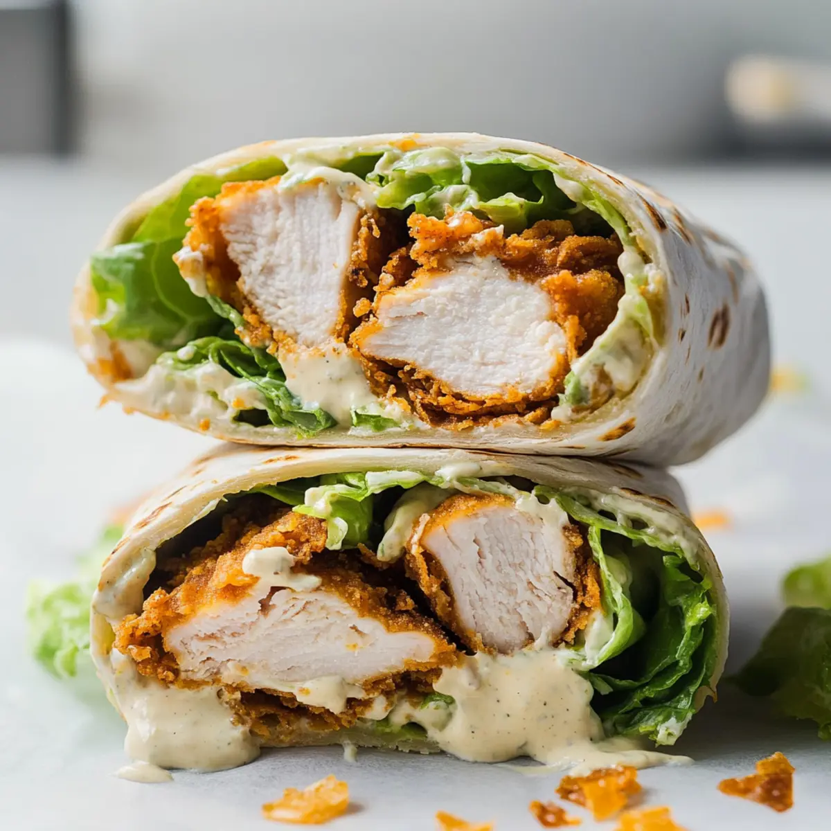 Savory Chicken Caesar Wraps: Quick, Crunchy Family Delight 2 0fb9673b 9f9f 41c3 b34e 2efffe7915de 2 iamlzr