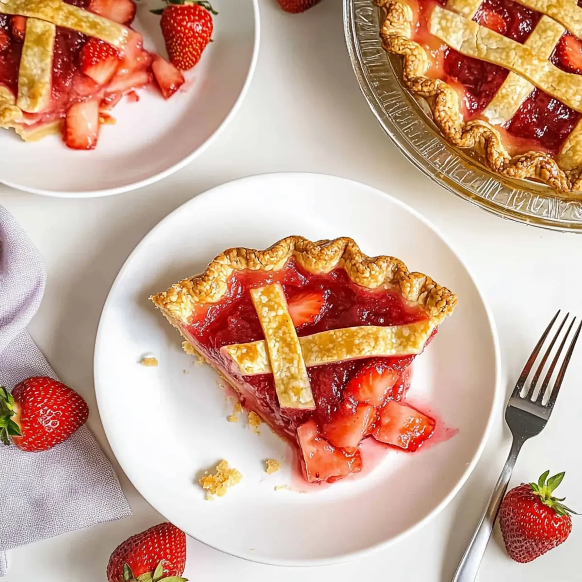 Strawberry Rhubarb Pie