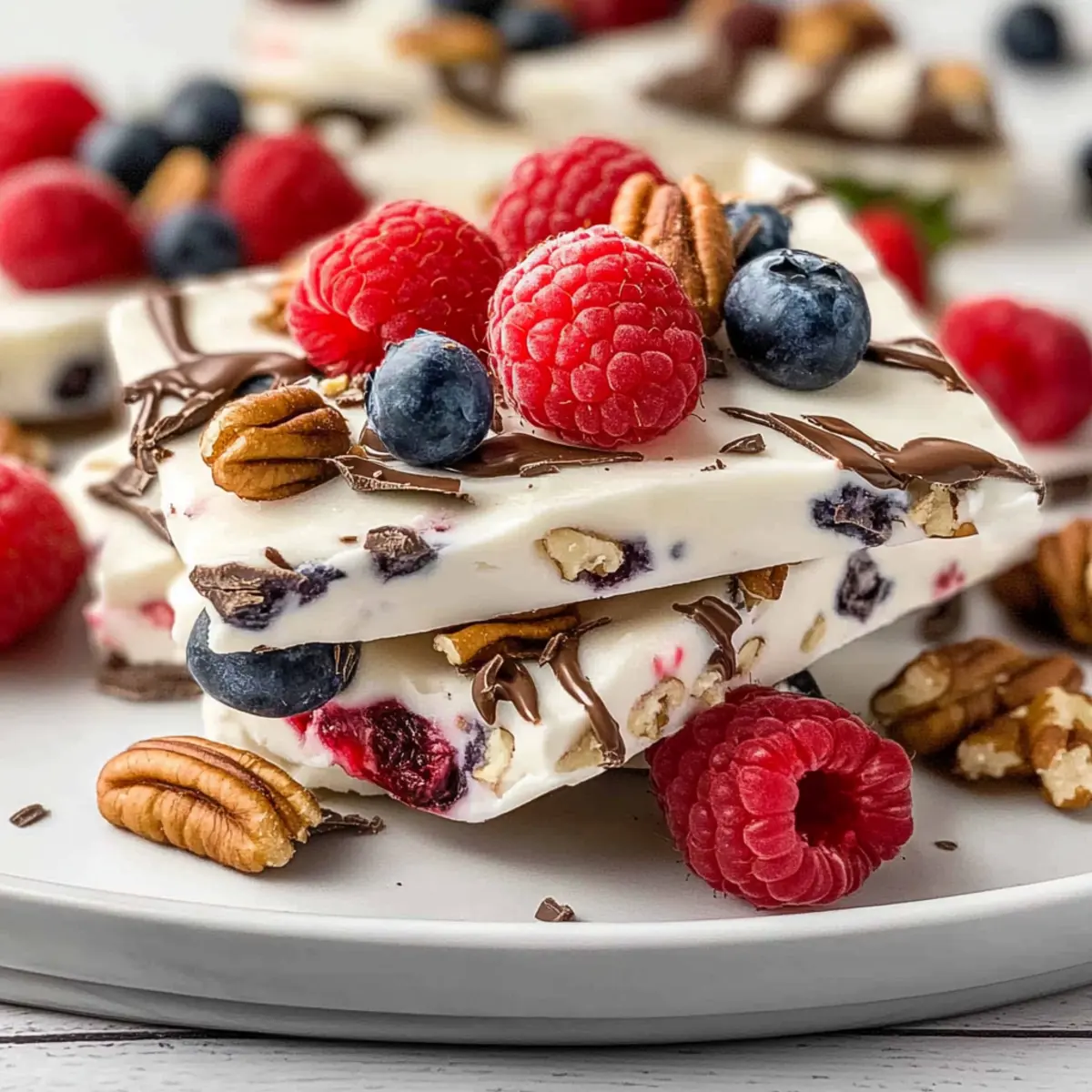 Frozen Yogurt Bark