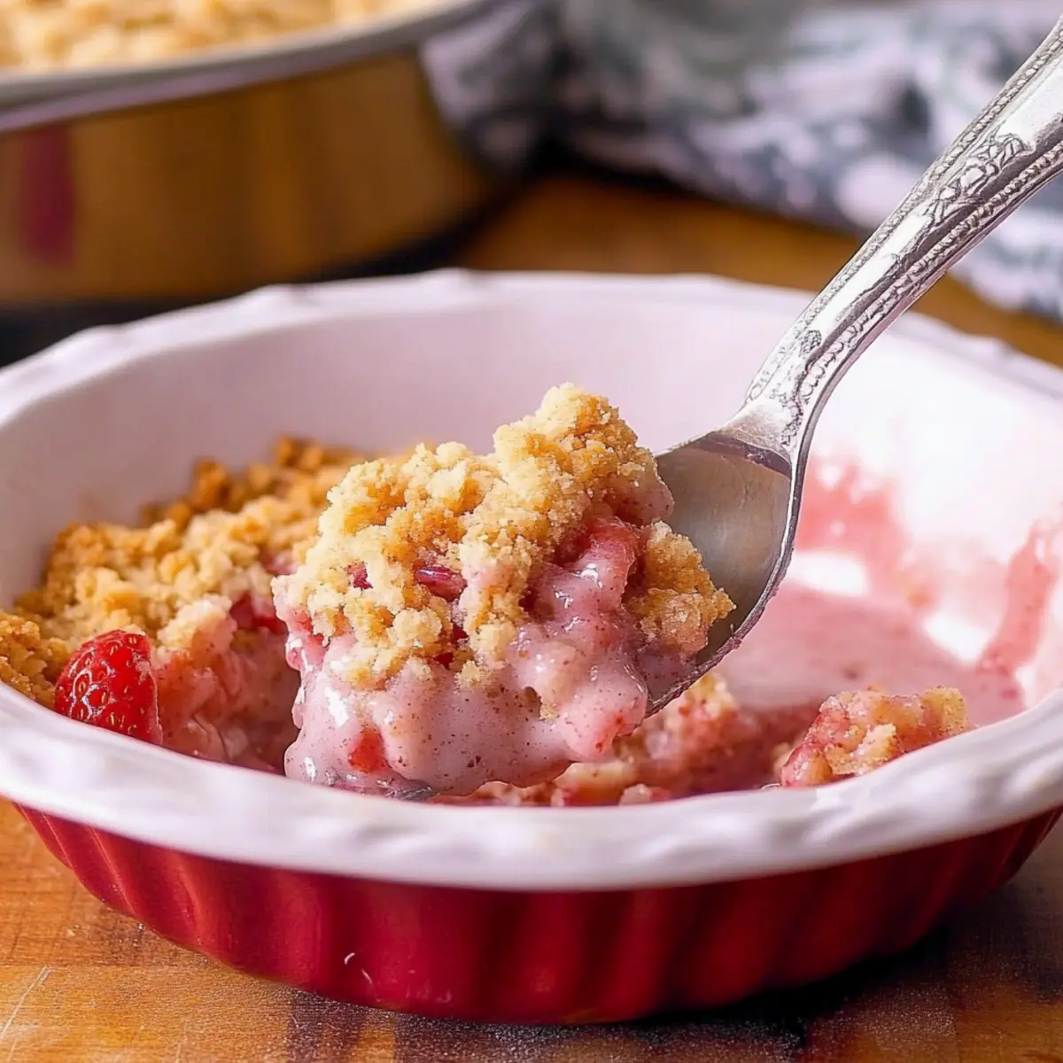 Rhubarb Crisp