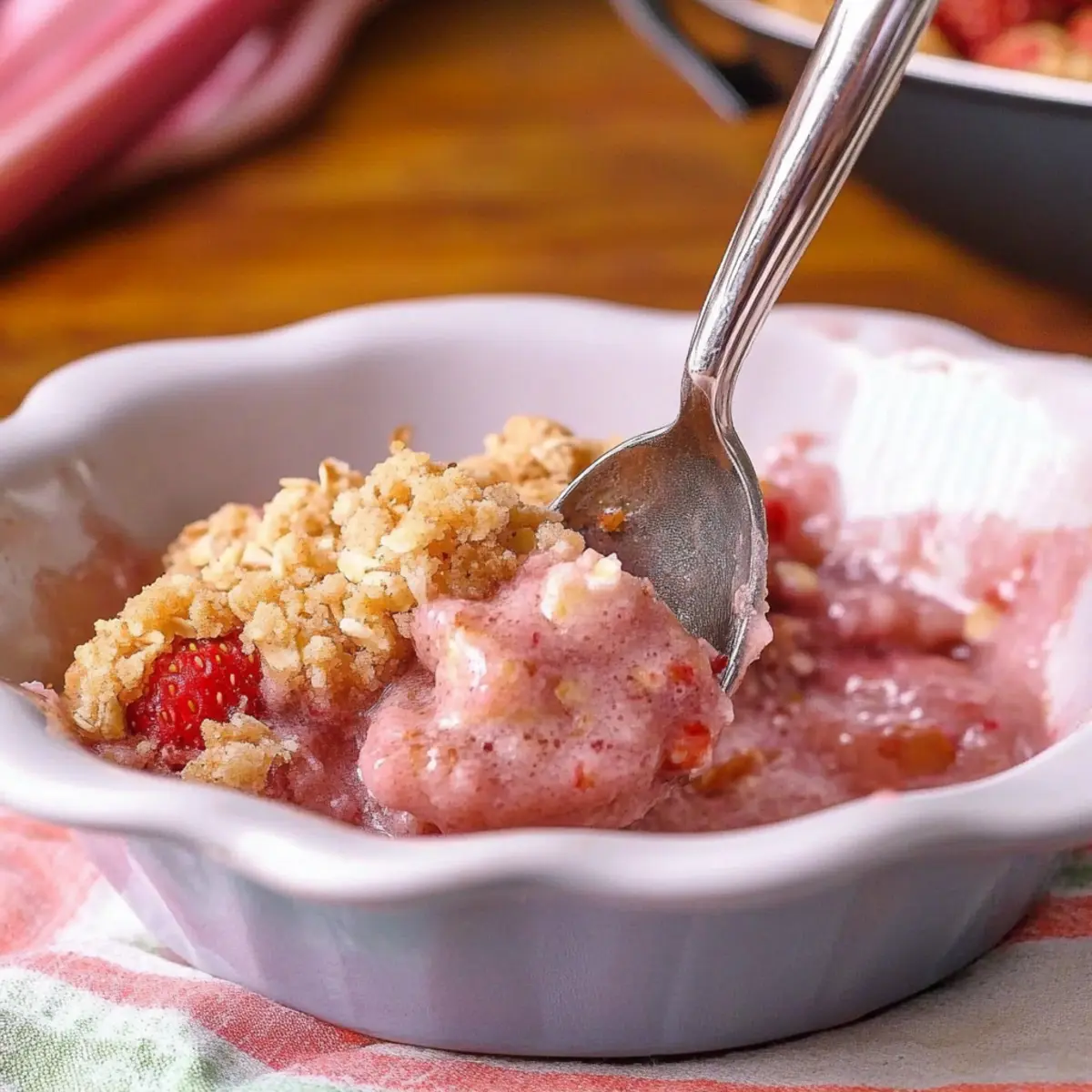 Sweet & Tart Rhubarb Crisp That'll Make You Smile 3 86d33740 5645 4cab bd6f 5ea1ed4f400b 3 lh9eyo
