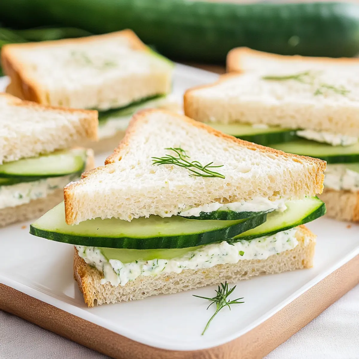 Cucumber Sandwiches