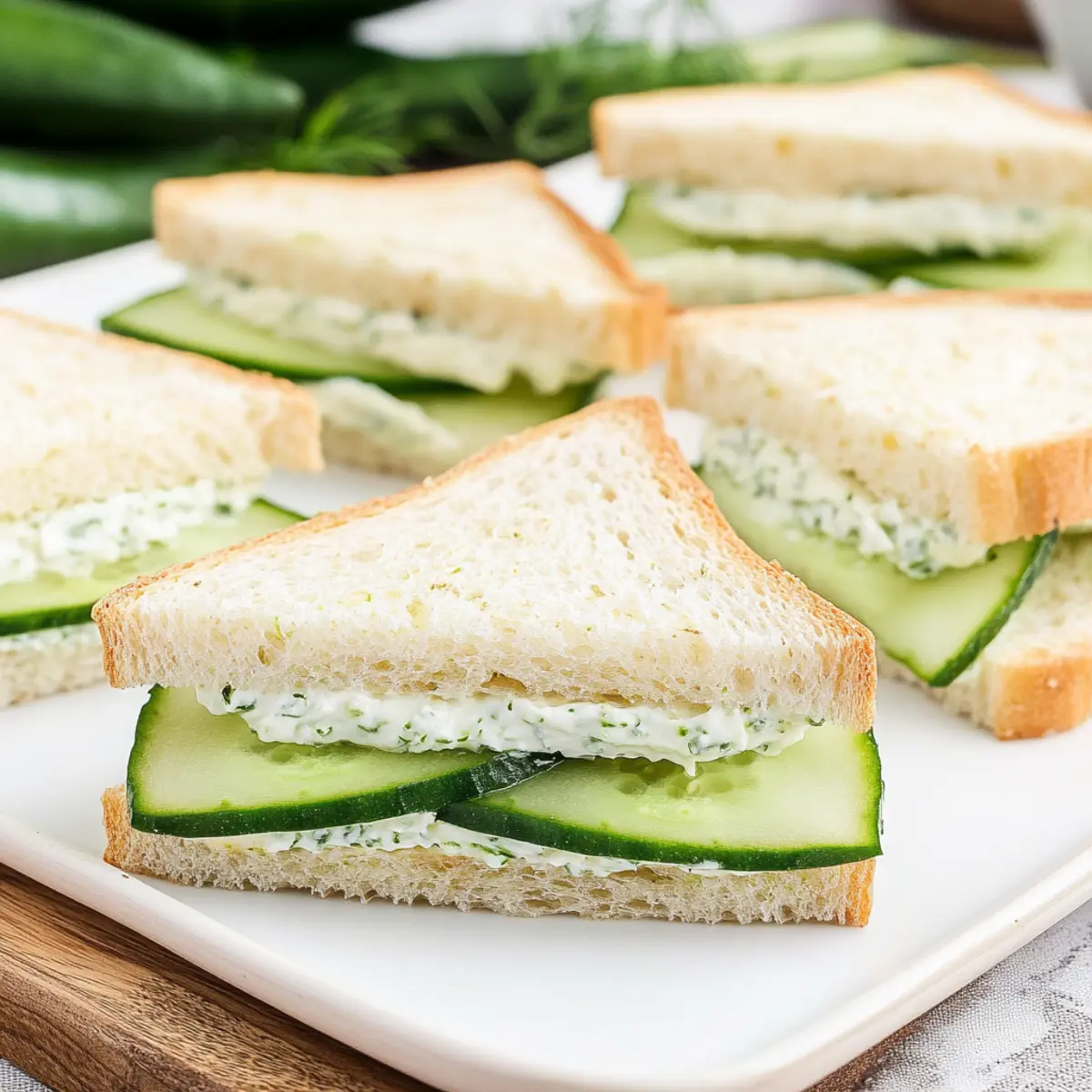 Cucumber Sandwiches with Garlic-Herb Cream Cheese Bliss 4 afcbd5dc bb33 423a b72a 663a1b9849a5 4 c05ynm