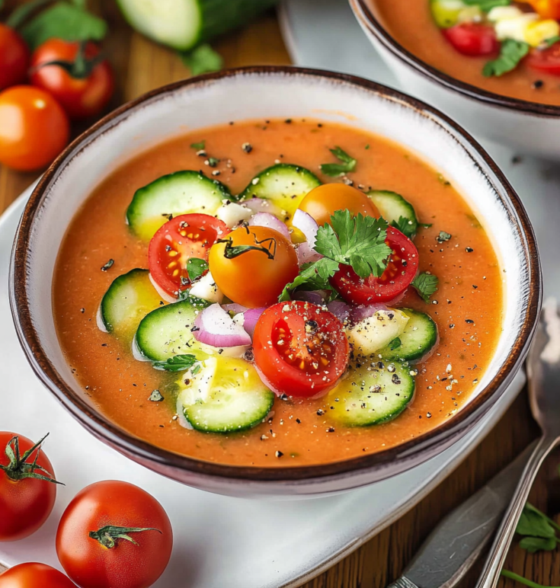 Authentic Gazpacho Recipe for Refreshing Summer Soup 1 Authentic Gazpacho Recipe for Refreshing Summer Soup