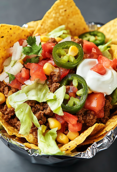 Walking Tacos Recipe Easy Fun Family Dinner Meal