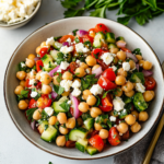 Easy Quinoa Salad with Lemon and Feta Cheese