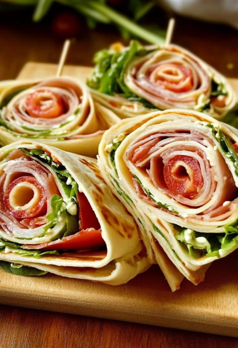Pinwheel Sandwiches For Quick And Easy Lunch Ideas