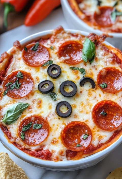 Cottage Cheese Pizza Bowls Easy Healthy Recipe