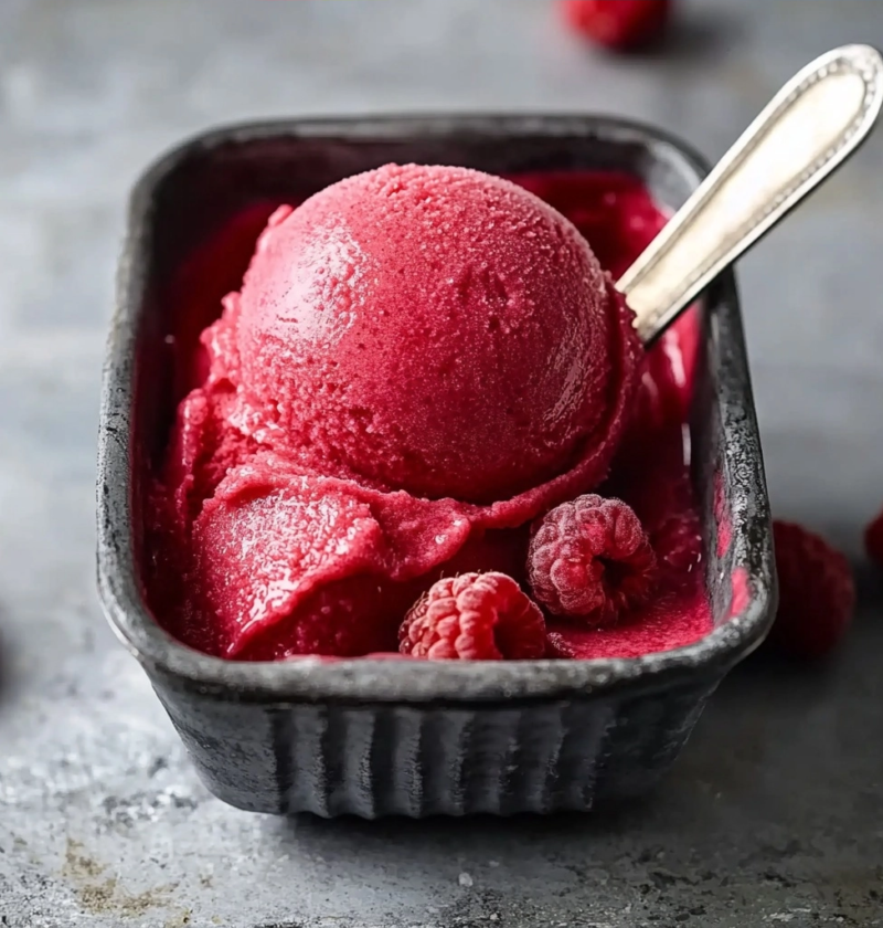 Raspberry Sorbet: Refreshing Summer Dessert Recipe