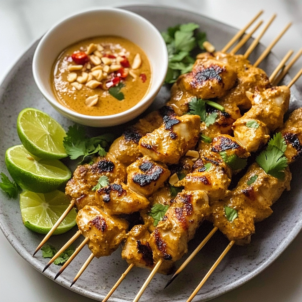 Chicken Satay Recipe with Authentic Thai Peanut Flavor 2 Chicken Satay Recipe with Authentic Thai Peanut Flavor