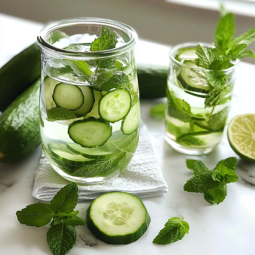 Cucumber Mint Water Refreshing Hydrating Detox 2 Cucumber Mint Water Refreshing Hydrating Detox