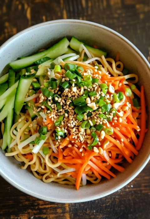 Cold Sesame Noodles: Quick & Flavorful Summer Dinner