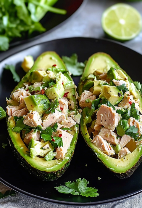 Avocado Tuna Salad Boats: The Ultimate No-Cook Lunch